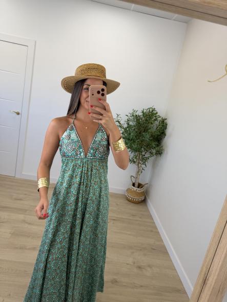 Vestido Espejos Turquesa [0]