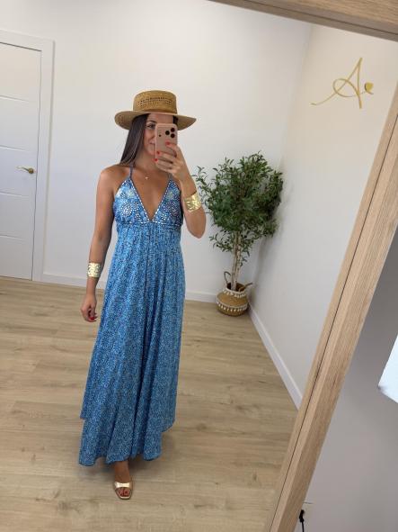 Vestido Espejos Azul [1]