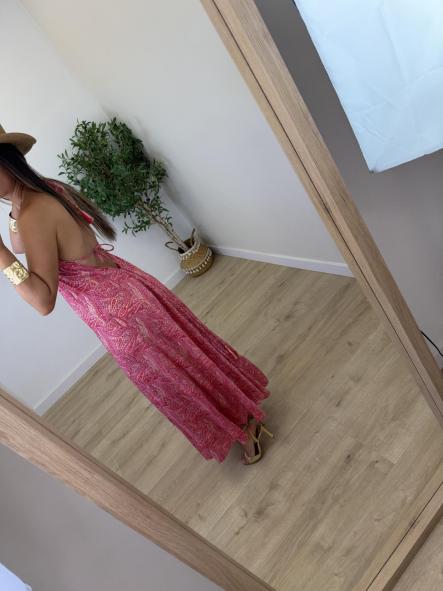 Vestido Marrakech Fucsia [1]