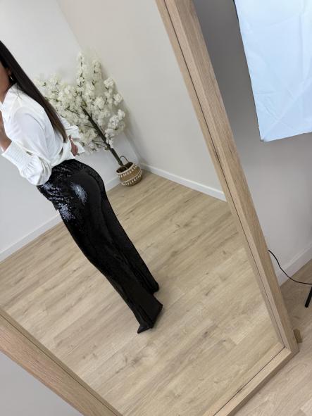 Pantalón Negro Lentejuela  [2]