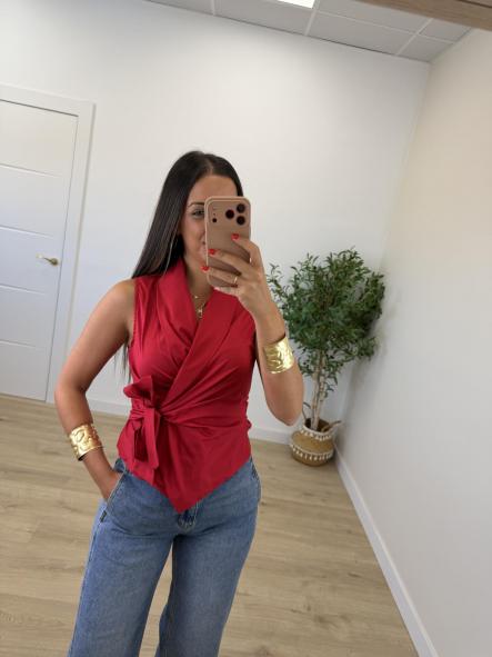 Camisa Nudo Roja [0]