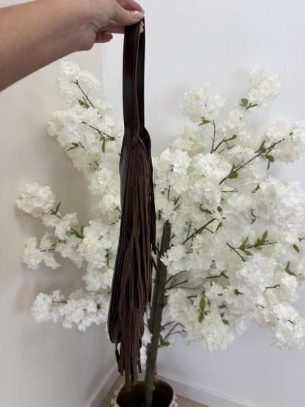 Bolso Flecos Chocolate [1]