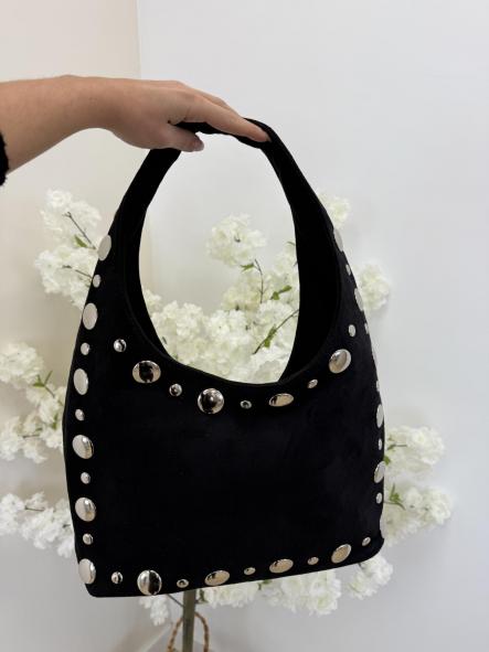 Bolso Tachas Negro  [0]