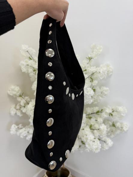 Bolso Tachas Negro  [1]