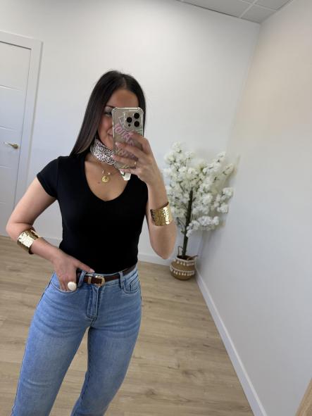 Camiseta Canalé Pico Negra