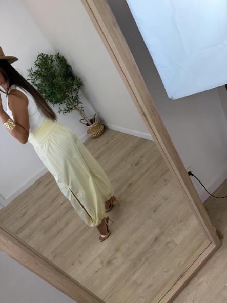 Pantalón Vichy Amarillo [2]