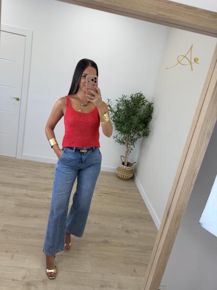Top Naiara Rojo [2]