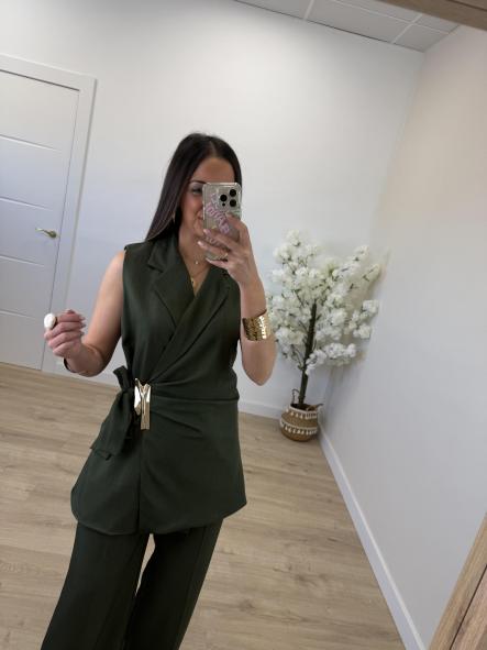 Conjunto Manuela Kaki [0]