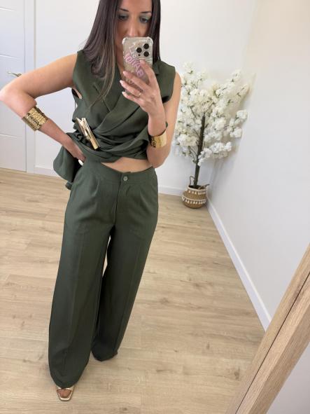 Conjunto Manuela Kaki [4]