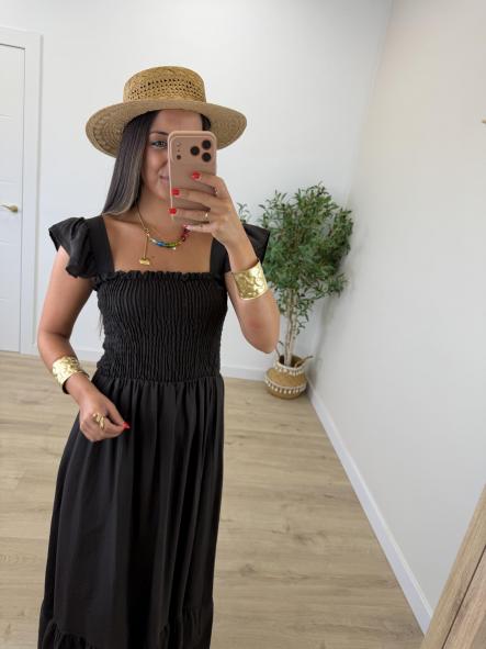 Vestido Romántico Chocolate [1]