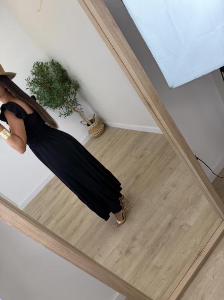 Vestido Romántico Negro [4]
