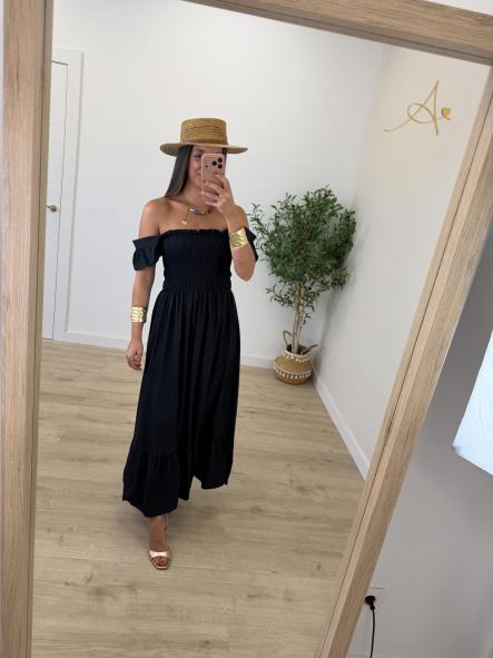 Vestido Romántico Negro [3]