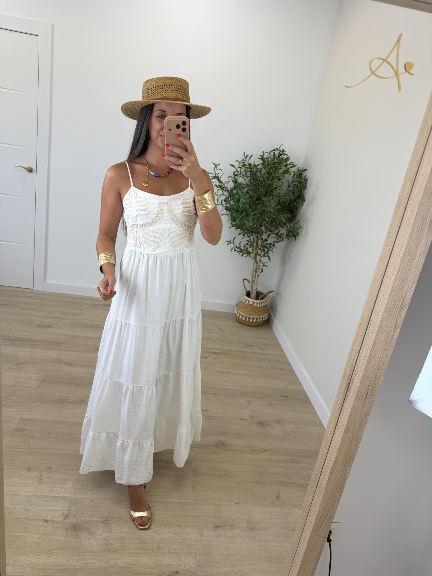 Vestido Carmen Blanco