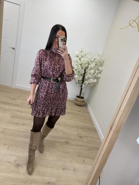 Vestido Brisa Granate [1]