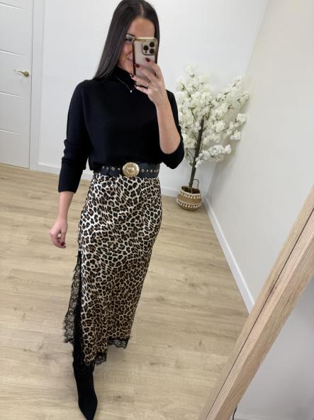 Falda Print Satén [3]