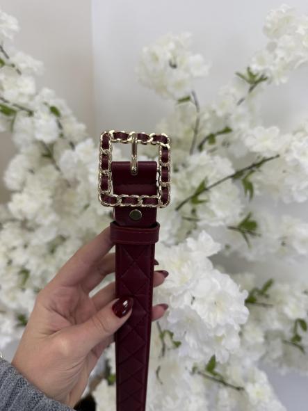 Cinturón Granate Anastasia  [0]