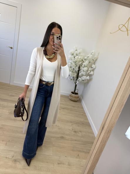 Chaleco Beige [2]