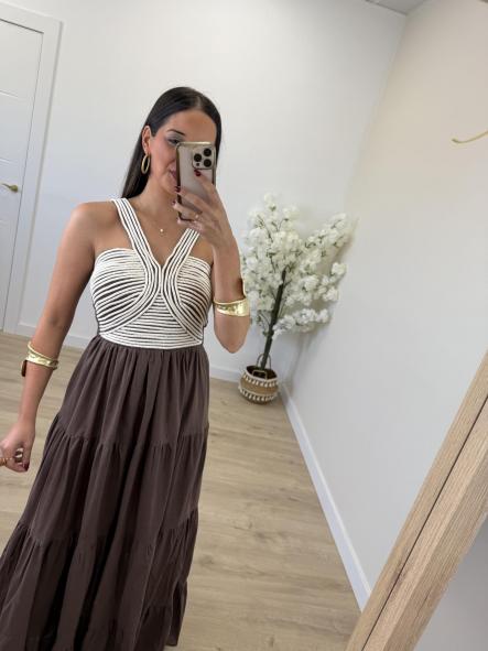 Vestido Bohemia Chocolate