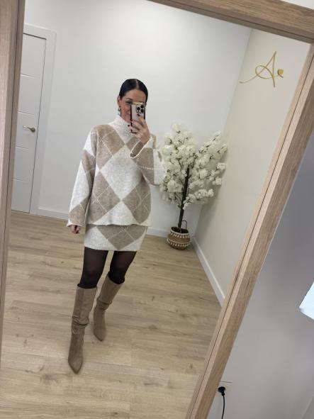 Conjunto Rombos Camel [4]