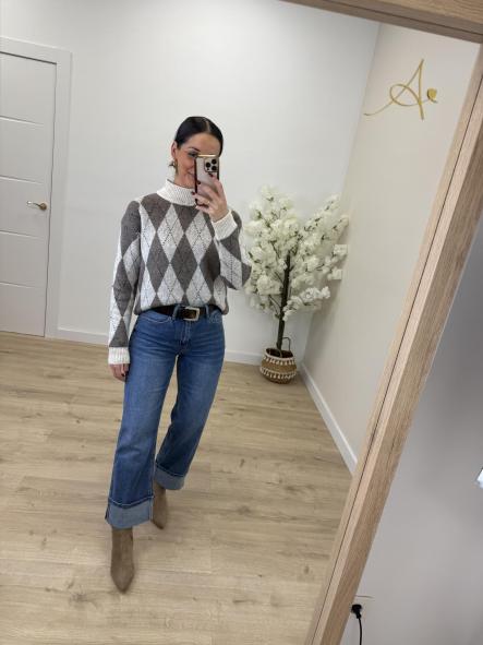 Jersey Rombitos Beige [2]