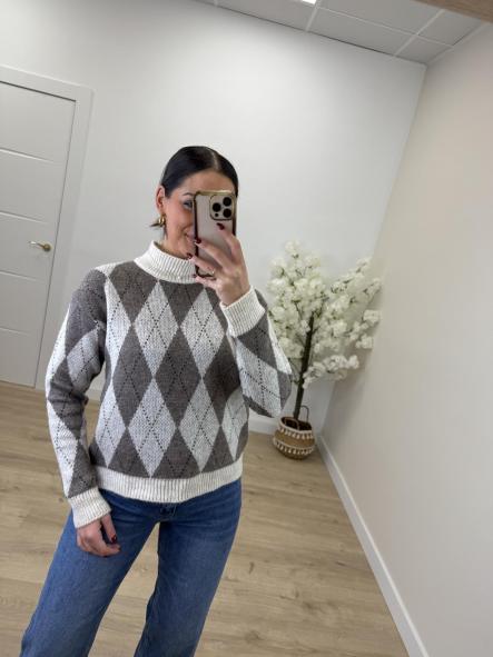 Jersey Rombitos Beige [1]