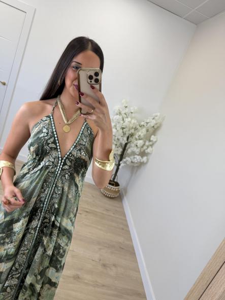 Vestido Sahara Kaki