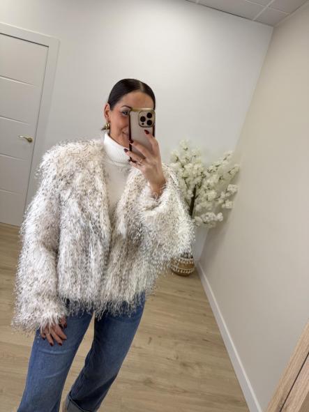 Chaqueta Blanca Pelito [0]