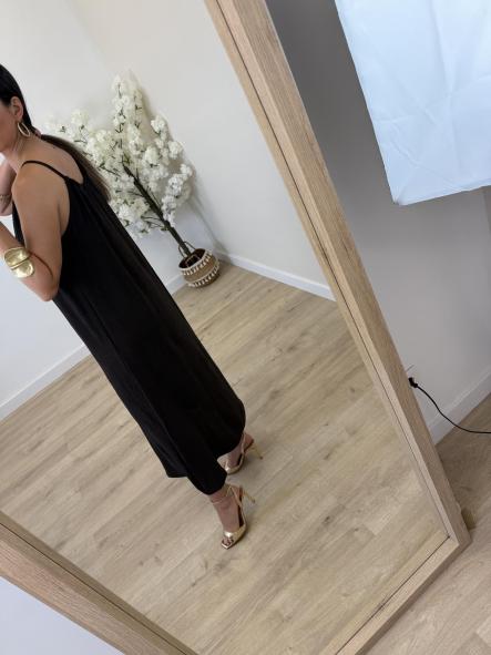 Vestido Fluido Bolitas Chocolate [2]
