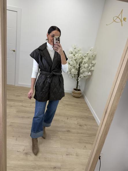 Chaleco Chocolate Acolchado [2]