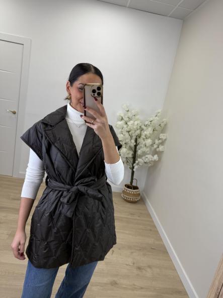 Chaleco Chocolate Acolchado [1]