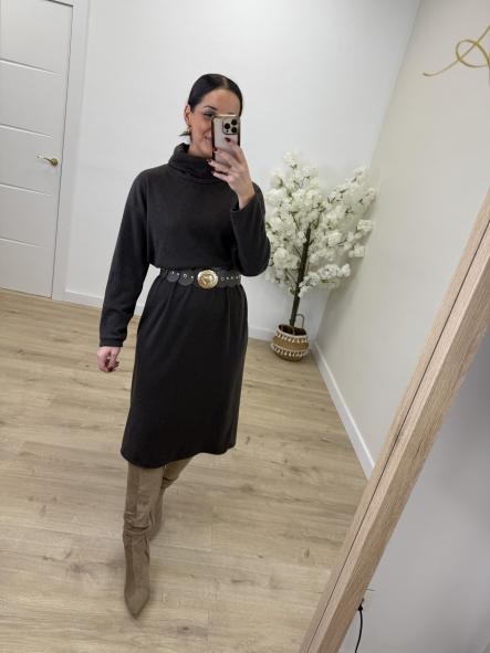 Vestido Chocolate Carmela [2]