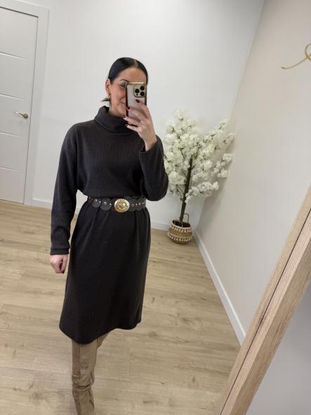 Vestido Chocolate Carmela [0]