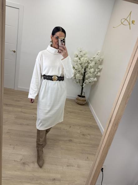 Vestido Beige Carmela [1]