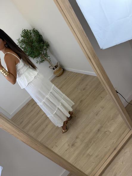 Conjunto Dominicana Blanco [3]