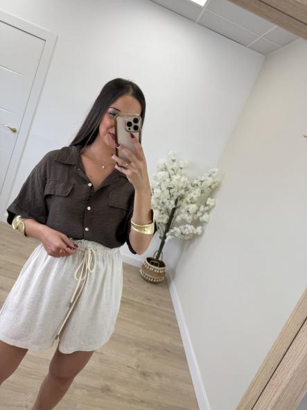 Short Beige Fresquito [5]