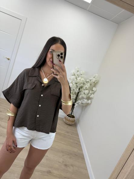 Camisa Chocolate Rivera [2]