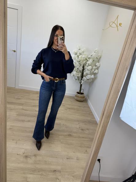 Jeans Campana Faja Etiqueta Roja [7]