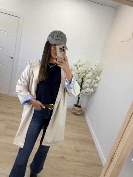 Chubasquero Beige Bimba [0]