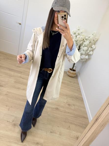 Chubasquero Beige Bimba [4]
