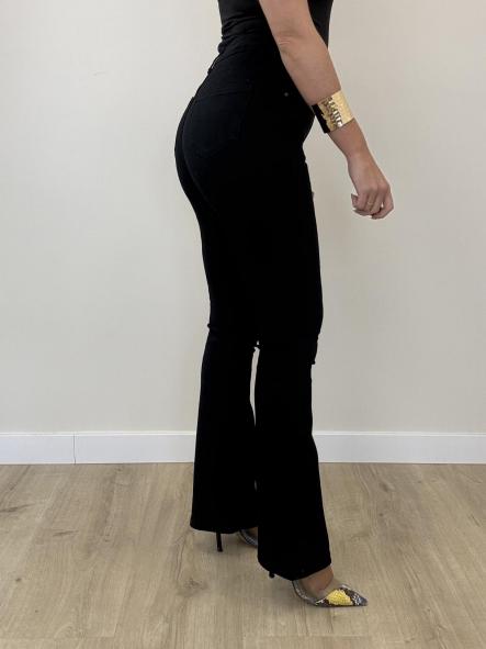 Jeans Faja Campana Negro Push Up [1]