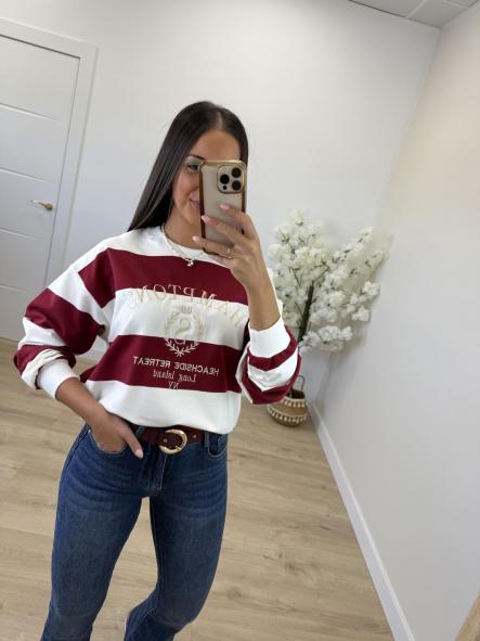 Sudadera Granate Hamptons [0]