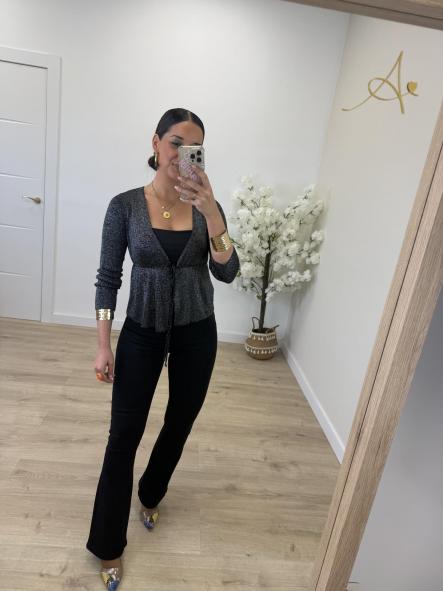 Chaqueta Finita Brilli Negra [1]