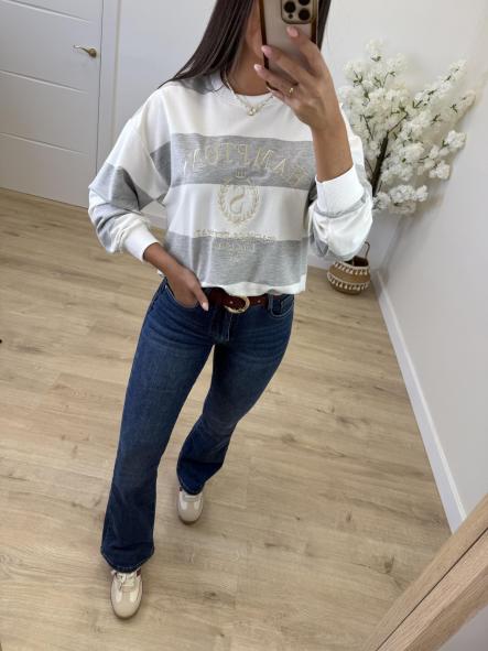 Sudadera Gris Hamptons [2]