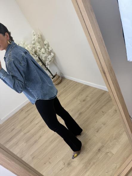 Sobre Camisa  Denim Tachas [3]