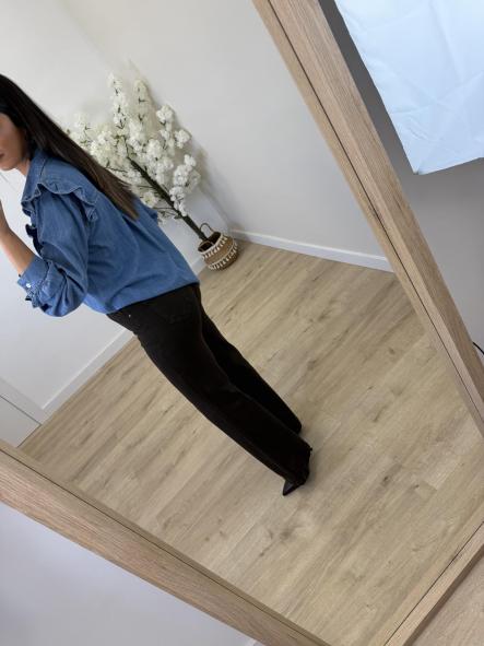 Camisa Denim Volantito [2]