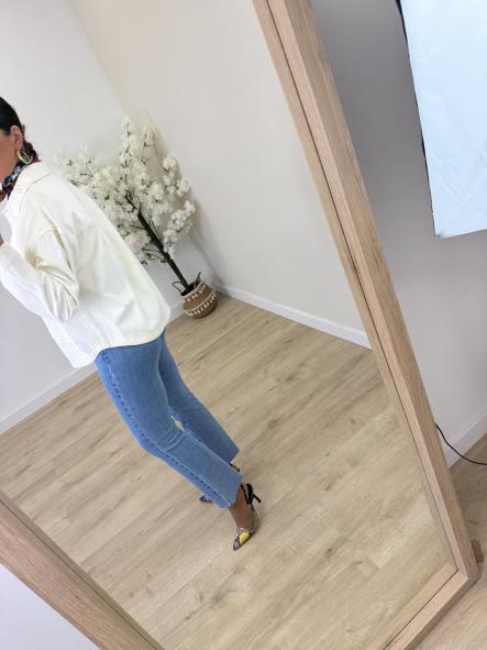 Cazadora Denim Beige [3]