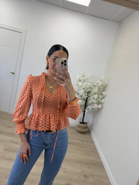 Camisa Alma Naranja