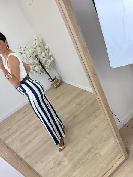 Pantalón Rayitas Marino [3]