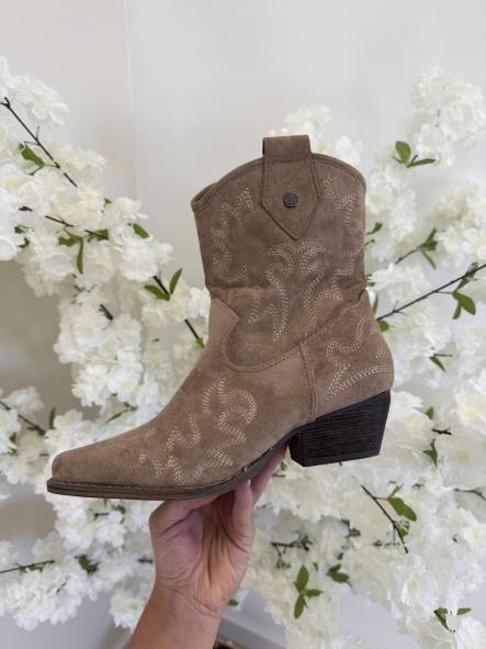 Botín Beige Cowboy [1]