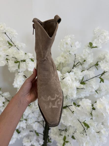 Botín Beige Cowboy [2]